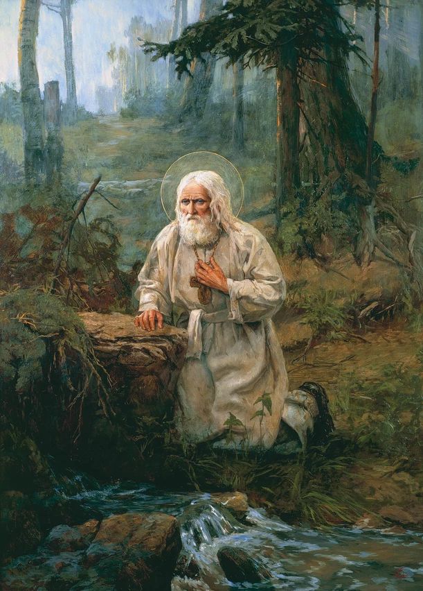 1 августа - память преподобного Серафима Саровского