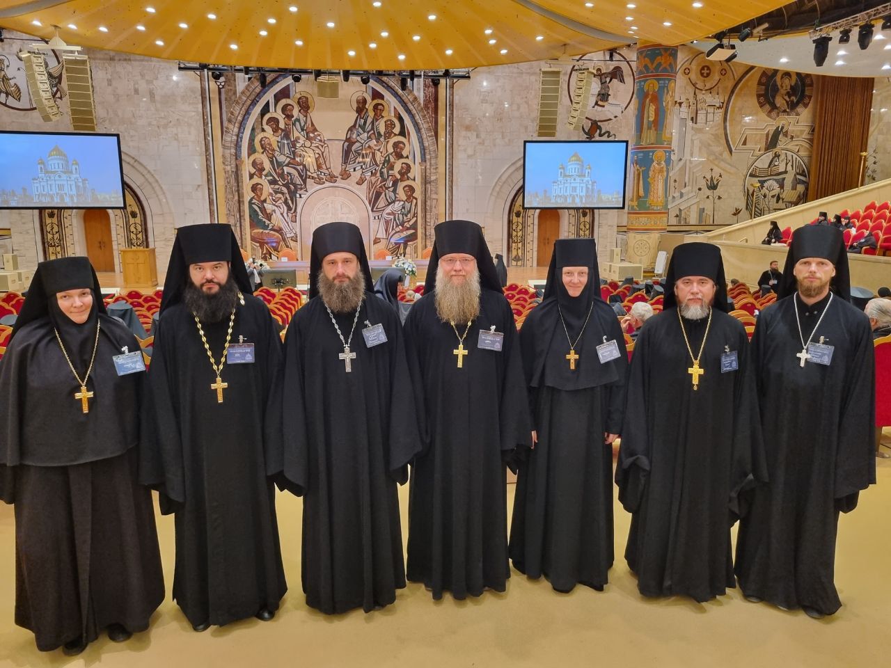 Собрание игуменов и игумений Русской Православной Церкви в Храме Христа Спасителя