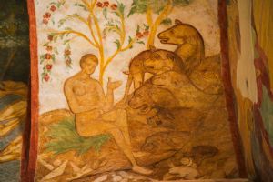 Адам в Раю. Фреска Свияжского Успенского собора