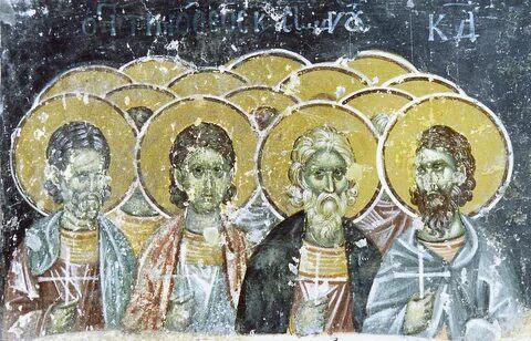 28 марта Церковь вспоминает мученика Агапия и иже с ними
