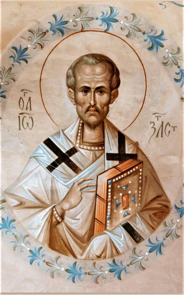 26 ноября Церковь празднует память святителя Иоанна Златоустого, архиепископа Константинопольского.