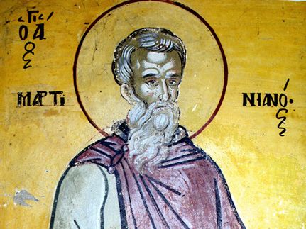 26 февраля Церковь чествует память преподобного Мартиниана.