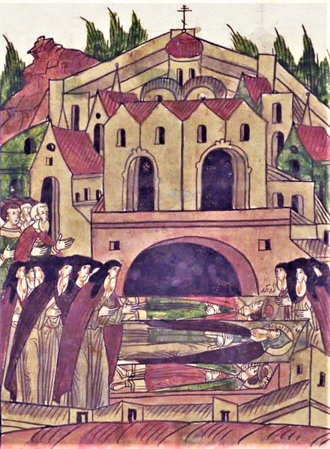 18 марта Святая Церковь вспоминает обретение мощей благоверного князя Феодора Смоленского и чад его Давида и Константина, Ярославских чудотворцев.