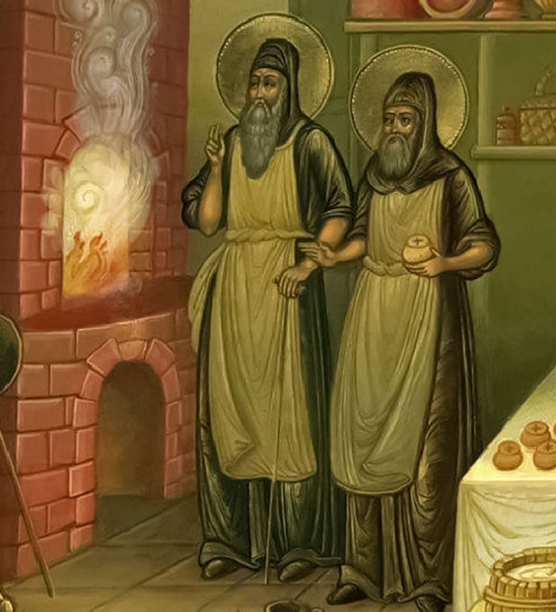 13 ноября Церковь чтит память святых преподобных Спиридона и Никифора