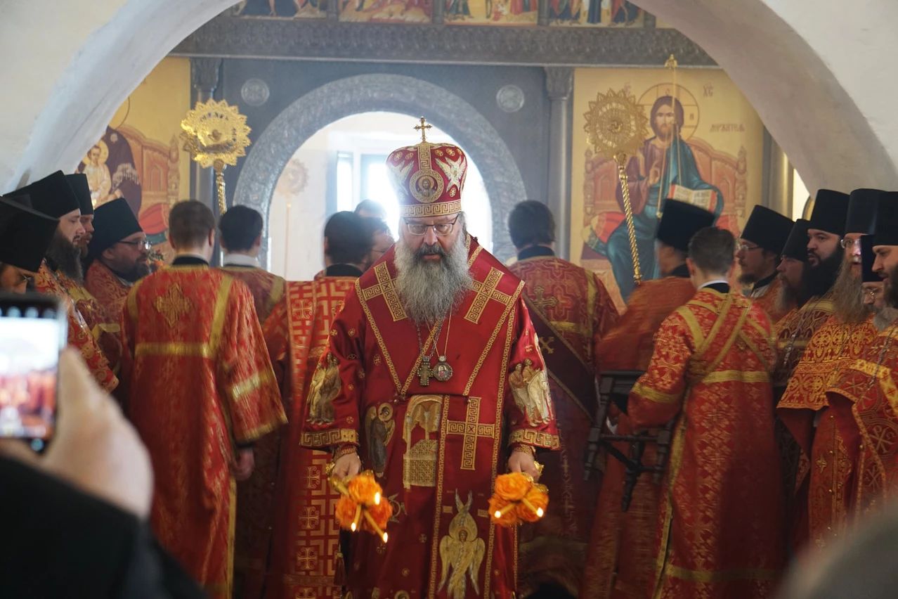 Митрополит Кирилл совершил Литургию на новоучреждённом Свияжском подворье Зилантова монастыря