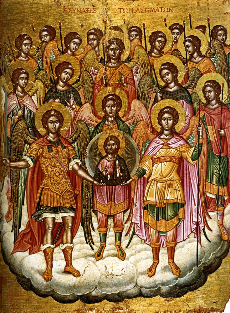 21 ноября Церковью установлено празднование Собора Архистратига Михаила и прочих Небесных сил бесплотных